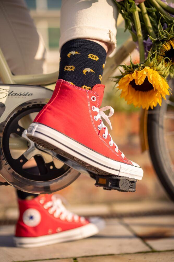 Sockshop Lazy PandaWomens Bamboo Novelty Socks 3-Pair