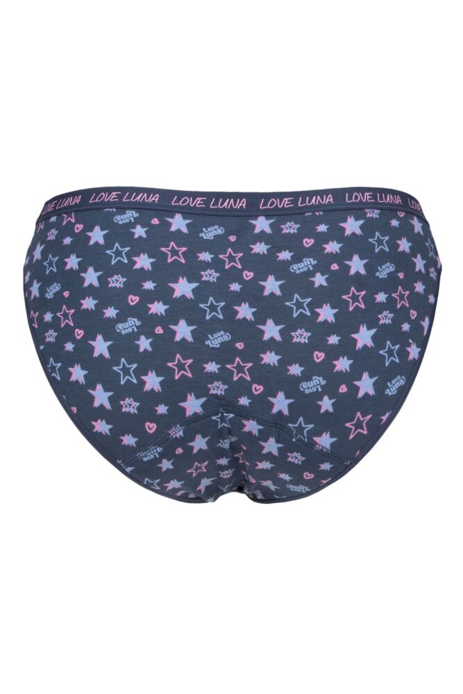 Sockshop Love LunaGirls Cotton First Period Bikini Brief