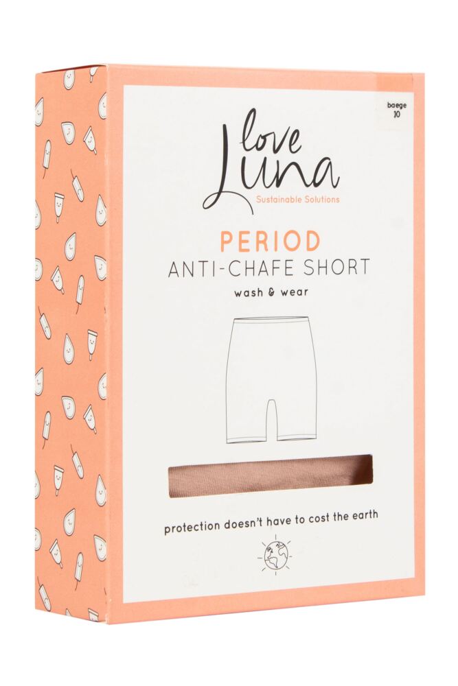 Sockshop Love LunaWomens Bamboo Period Anti-Chafe Shorts