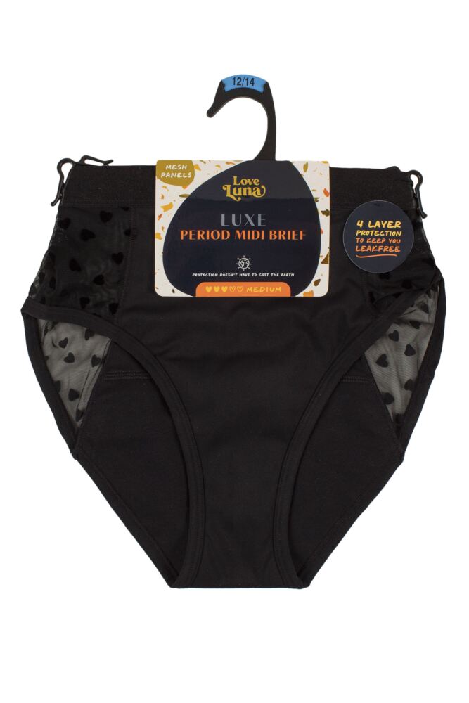 sockshop Love LunaWomens Luxe Self Love Midi Briefs