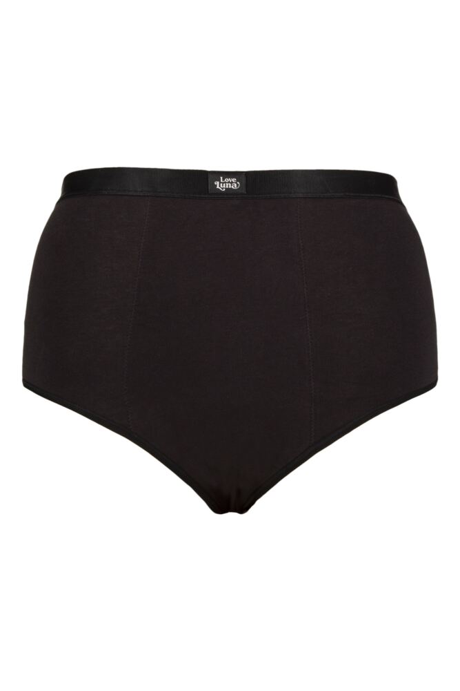 Sockshop Love LunaWomens Organic Cotton Super Period Plus Full Brief