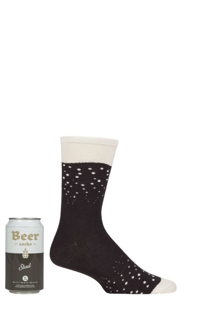 Sockshop Luckies Of LondonMens & Womens Cotton Beer Can Socks Gift Box