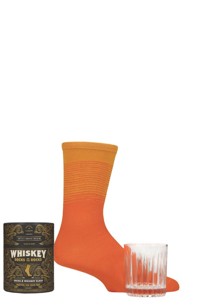 sockshop Luckies of LondonMens & Womens Cotton Whiskey Glass Socks Gift Box