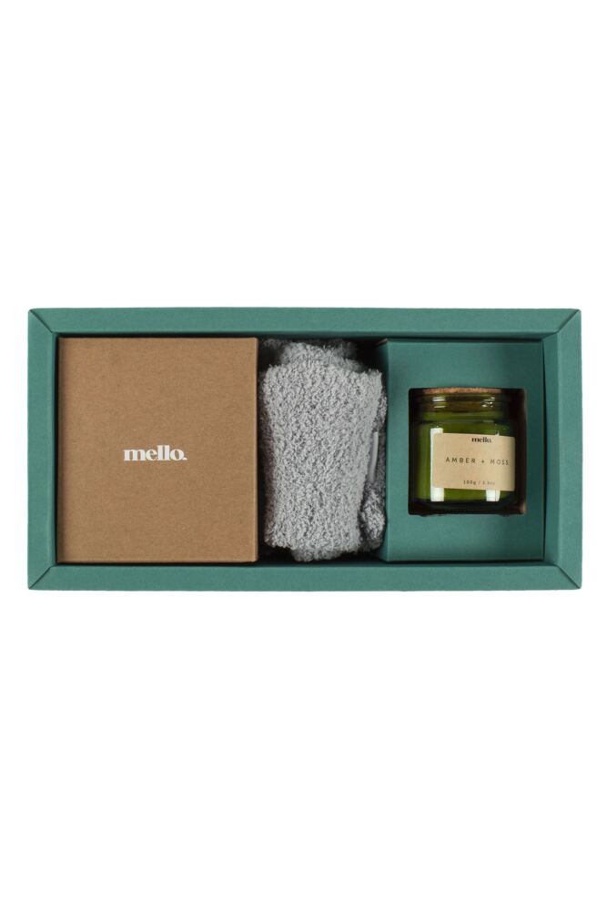 Sockshop Luckies Of LondonMens & Womens Mello Max Relax Gift Set With Mug Candle & Socks Gift Box