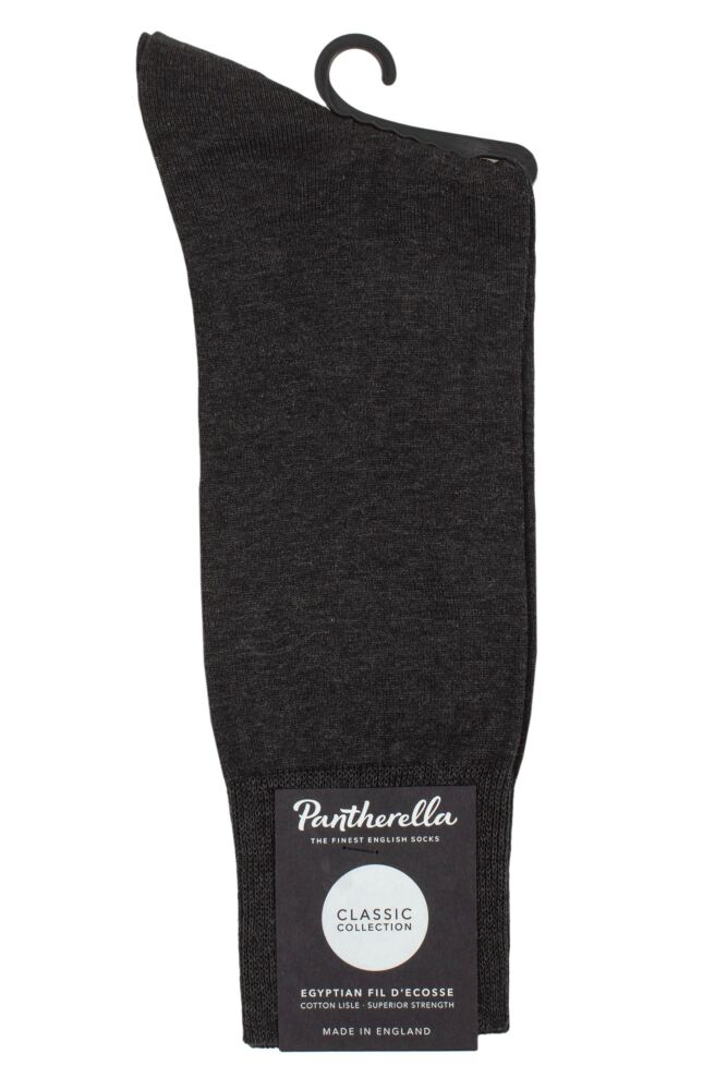 sockshop PantherellaMens Cotton Flemming Comfort Top Socks