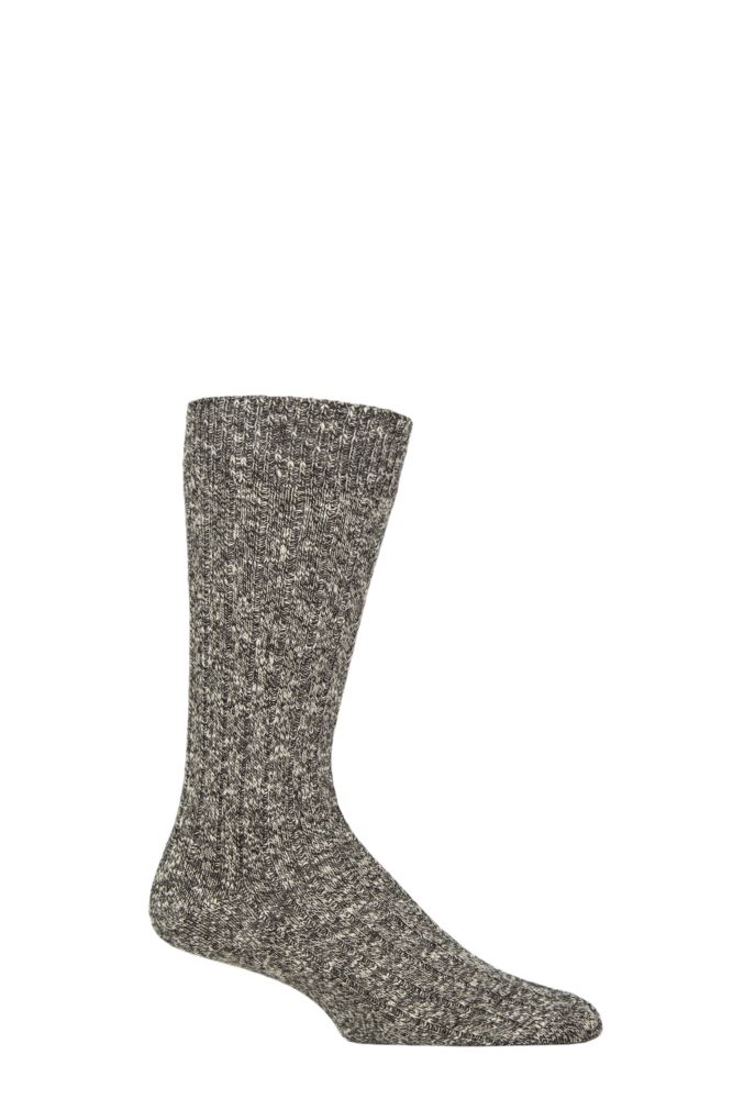 Sockshop PantherellaMens Cotton Rye Eco Luxe Ribbed Socks