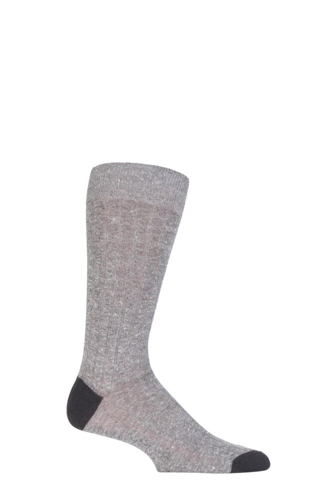 Sockshop PantherellaMens Linen Cotton Blend Hamada Socks