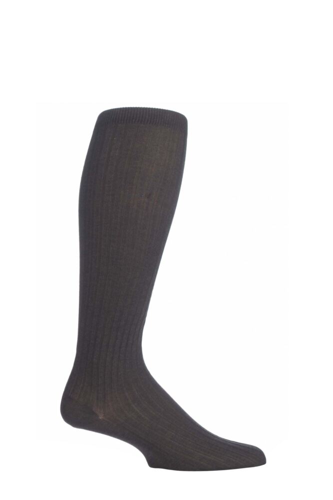 Sockshop PantherellaMens Merino Wool Rib Knee High Socks