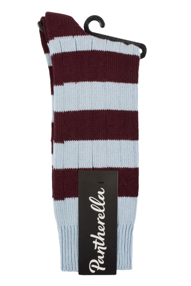 sockshop PantherellaMens Striped Ribbed Leisure Socks – 1 Pair