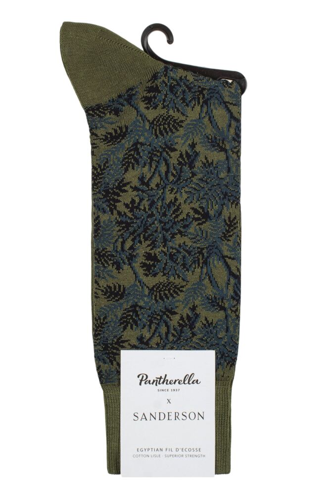 sockshop PantherellaMens Tapestry Trees Egyptian Cotton Socks – 1 Pair