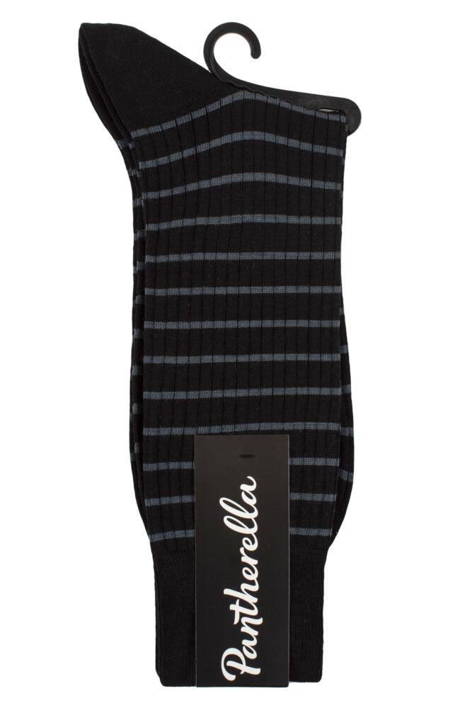 sockshop PantherellaMens Worthington Striped Merino Wool Socks