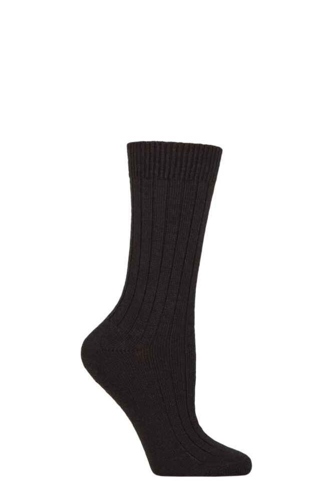 Sockshop PantherellaWomens Merino Wool Rachel Rib Socks