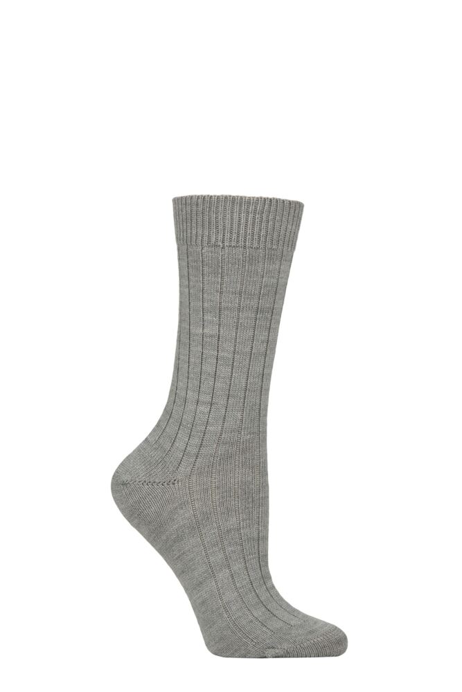 Sockshop PantherellaWomens Merino Wool Rachel Rib Socks