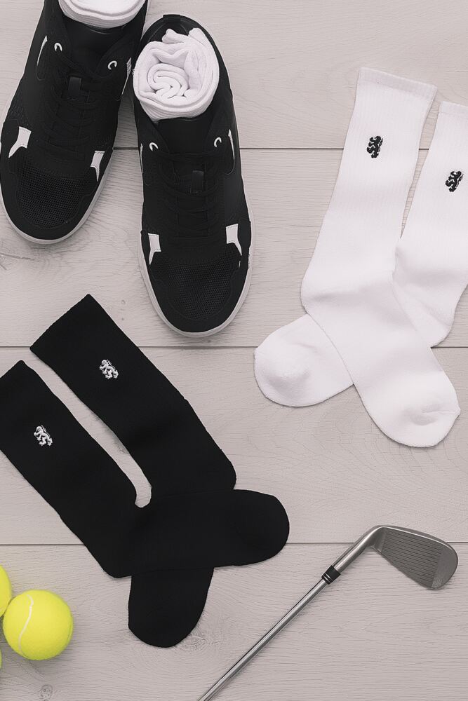 Sockshop PringleMens Bamboo Cushioned Sports Socks 3-Pair