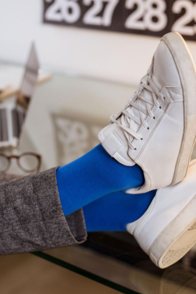 Sockshop PringleMens Cotton Endrick Plain Trouser Socks 3-Pair