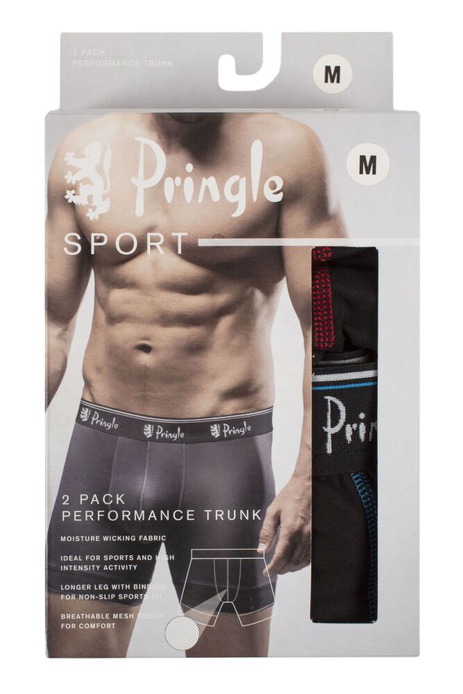 sockshop PringleMens Sports Performance Trunks 2-Pack