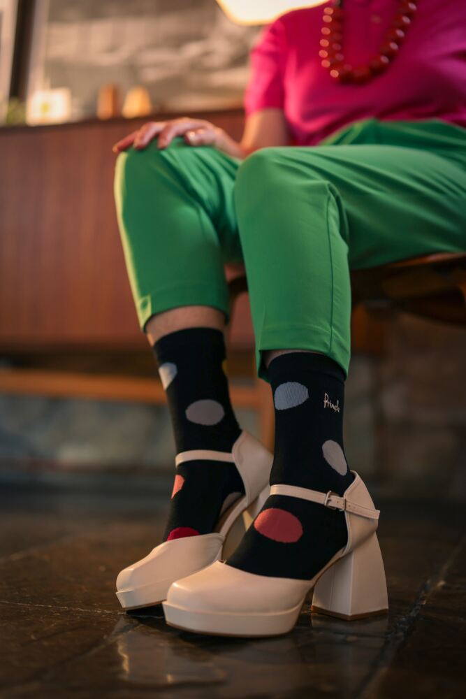 Sockshop PringleWomens Cotton Patterned Socks 3-Pair