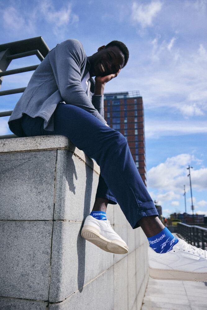 Sockshop ReebokMens & Womens Cotton Essentials Ankle Socks 3-Pair