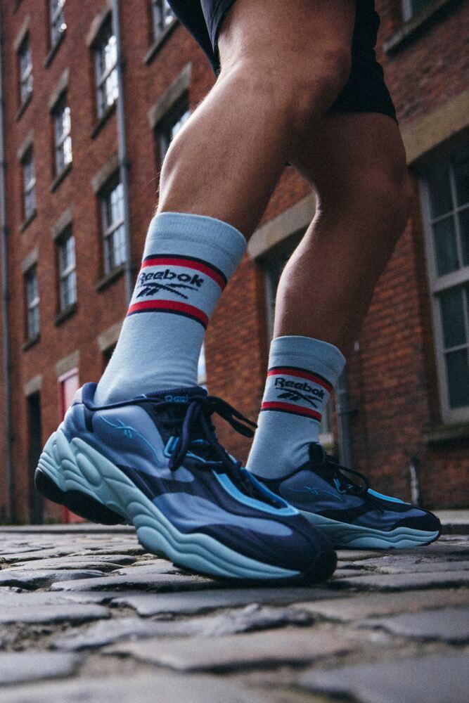 Sockshop ReebokMens & Womens Cotton Essentials Crew Socks 3-Pair