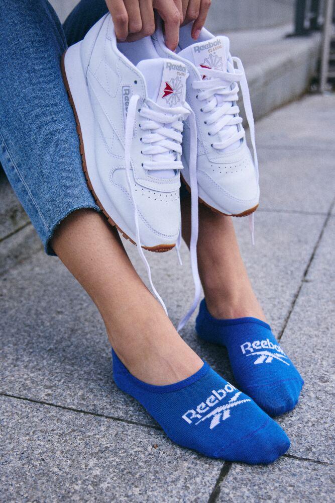 Sockshop ReebokMens & Womens Cotton Essentials Ped Socks 3-Pair