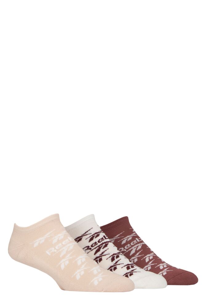 Sockshop ReebokMens & Womens Cotton Essentials Trainer Socks 3-Pair