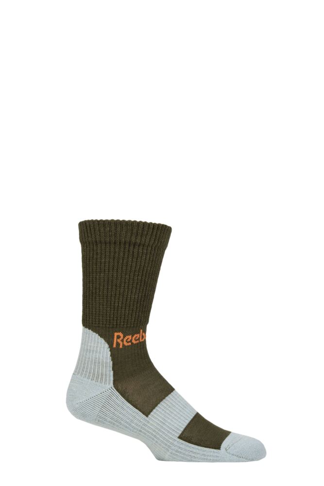 Sockshop ReebokMens & Womens Technical Wool Crew Trekking Socks
