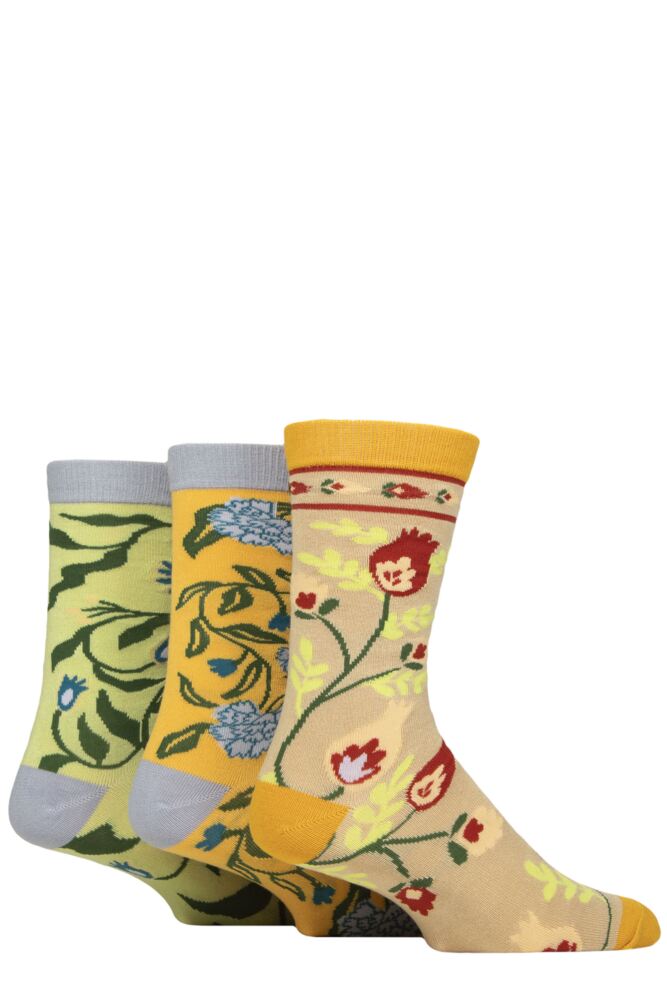 Sockshop Shared EarthMens & Women's Enchanted Garden Bamboo Socks Gift Box – 3 Pair