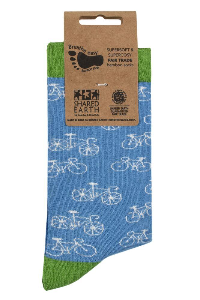 sockshop Shared EarthMens & Womens Fair Trade Bamboo Bicycle Socks