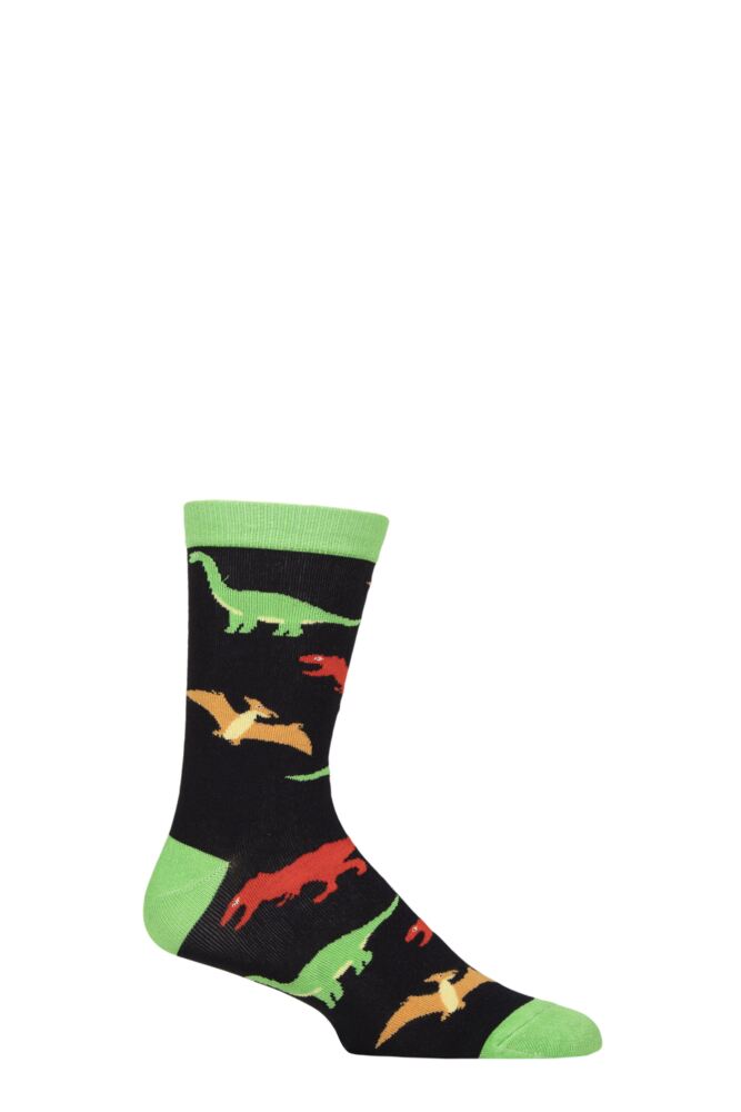 Sockshop Shared EarthMens & Womens Fair Trade Bamboo Dinosaur Socks