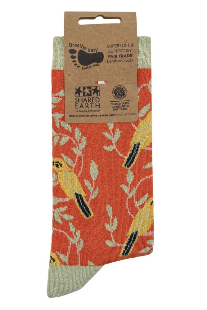 sockshop Shared EarthMens & Womens Fair Trade Bamboo Indian Inspired Socks