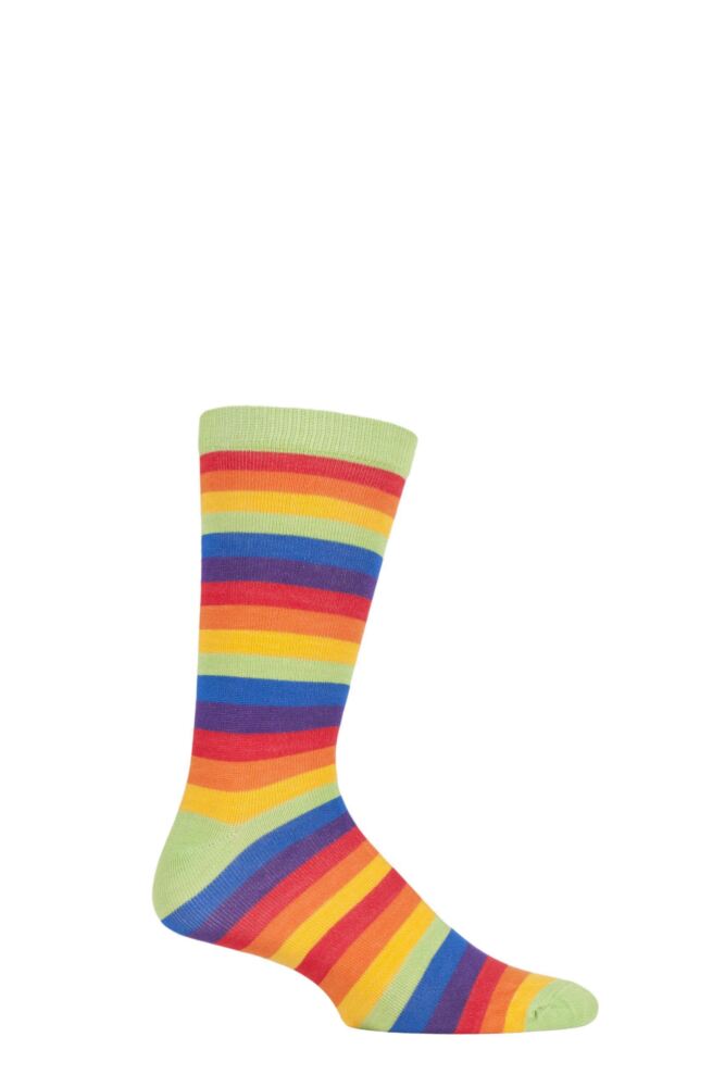 Sockshop Shared EarthMens & Womens Fair Trade Bamboo Rainbow Socks
