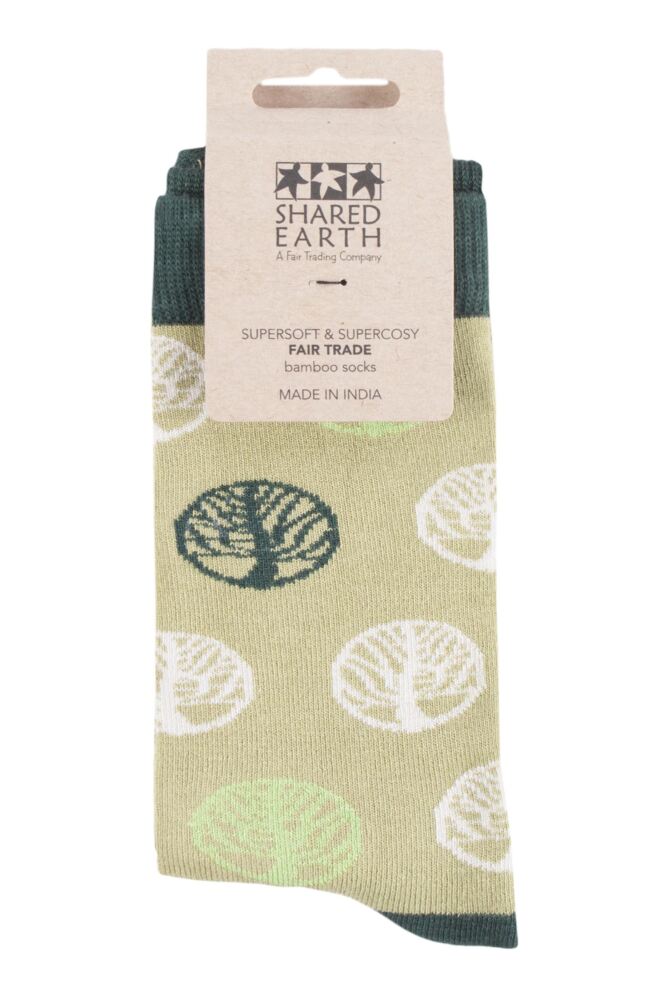 sockshop Shared EarthMens & Womens Fair Trade Bamboo Tree Of Life Socks