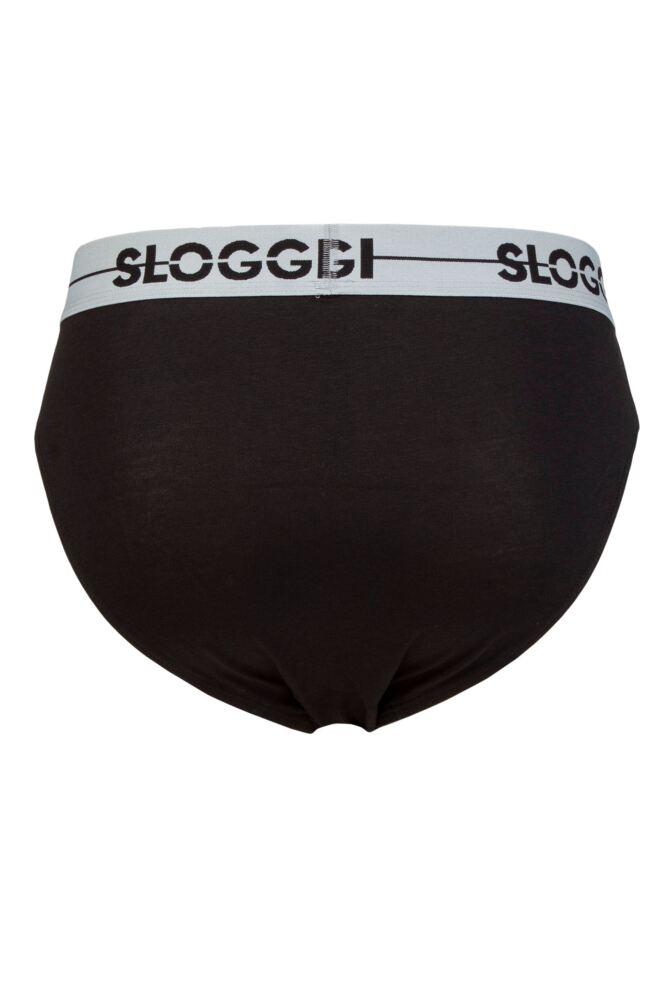 Sockshop SloggiMens Cotton Go Soft Waistband Comfort Briefs 3-Pack
