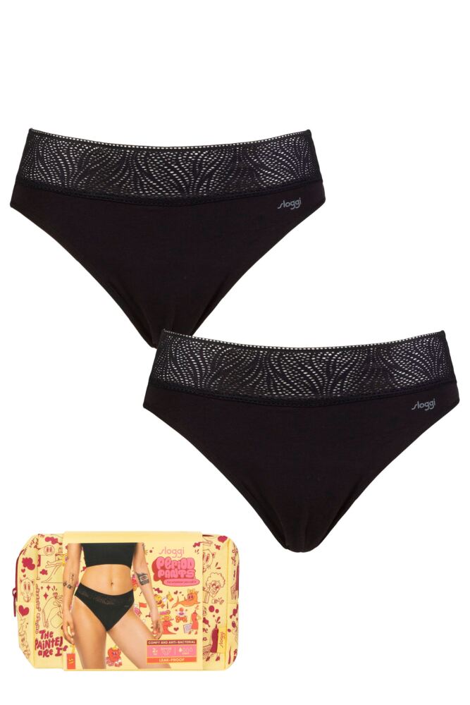 Sockshop SloggiWomens Modal Period Pants Tai Light 2-Pack