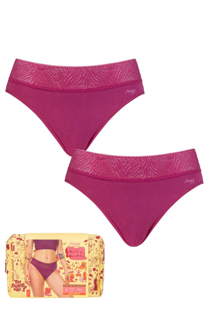 Sockshop SloggiWomens Modal Period Pants Tai Light 2-Pack