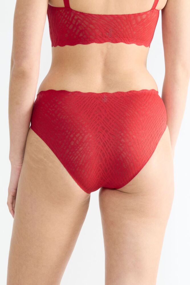 Sockshop SloggiWomens ZERO Feel Bliss Festive High Leg Briefs