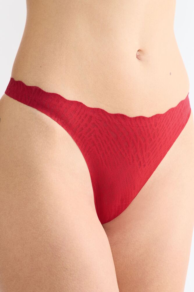 Sockshop SloggiWomens ZERO Feel Bliss Festive String Thong