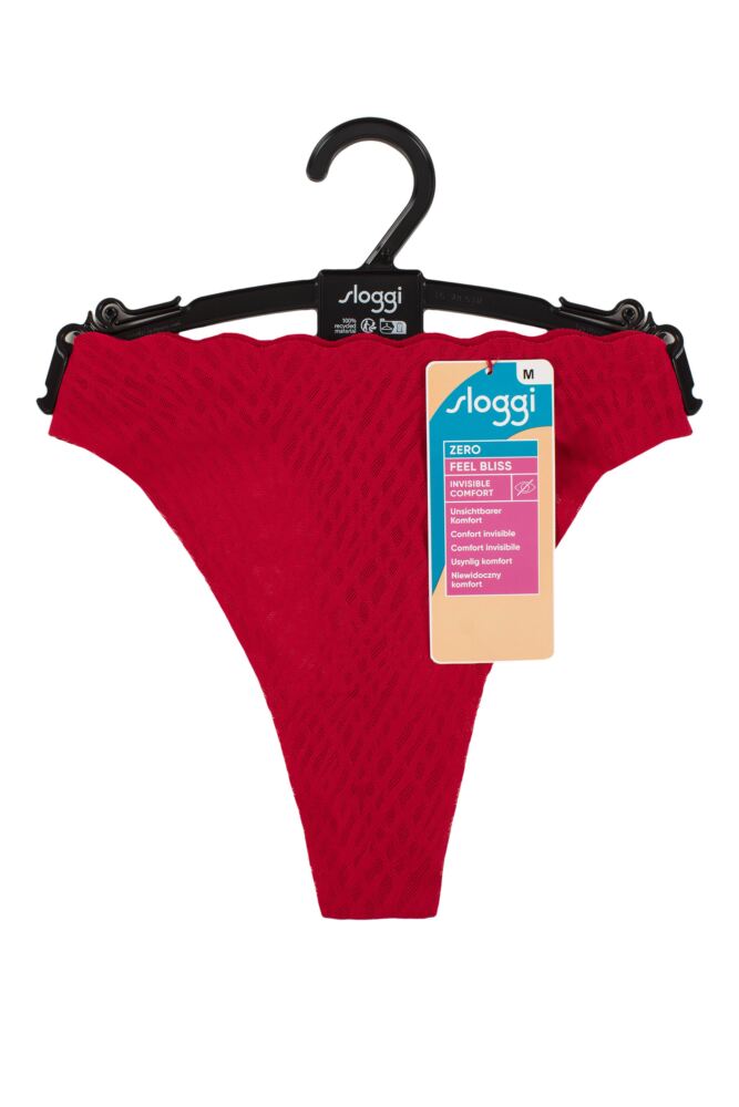 sockshop SloggiWomens ZERO Feel Bliss Festive String Thong