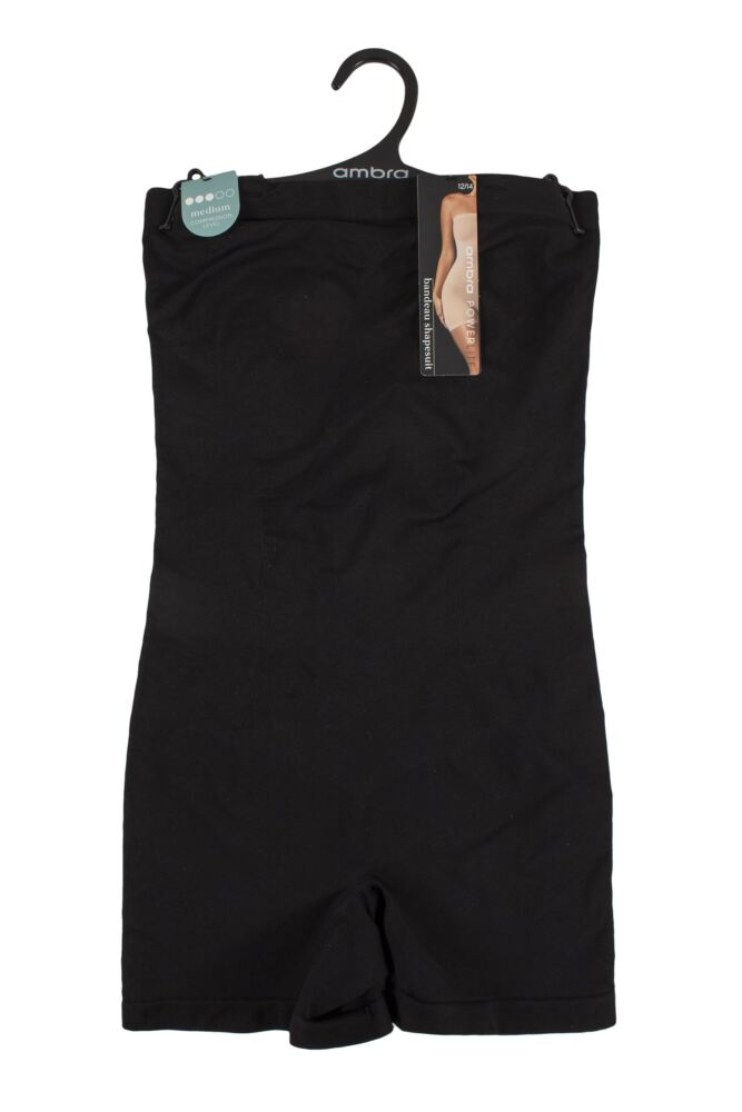 sockshop AmbraWomens Powerlite Bandeau Bodysuit