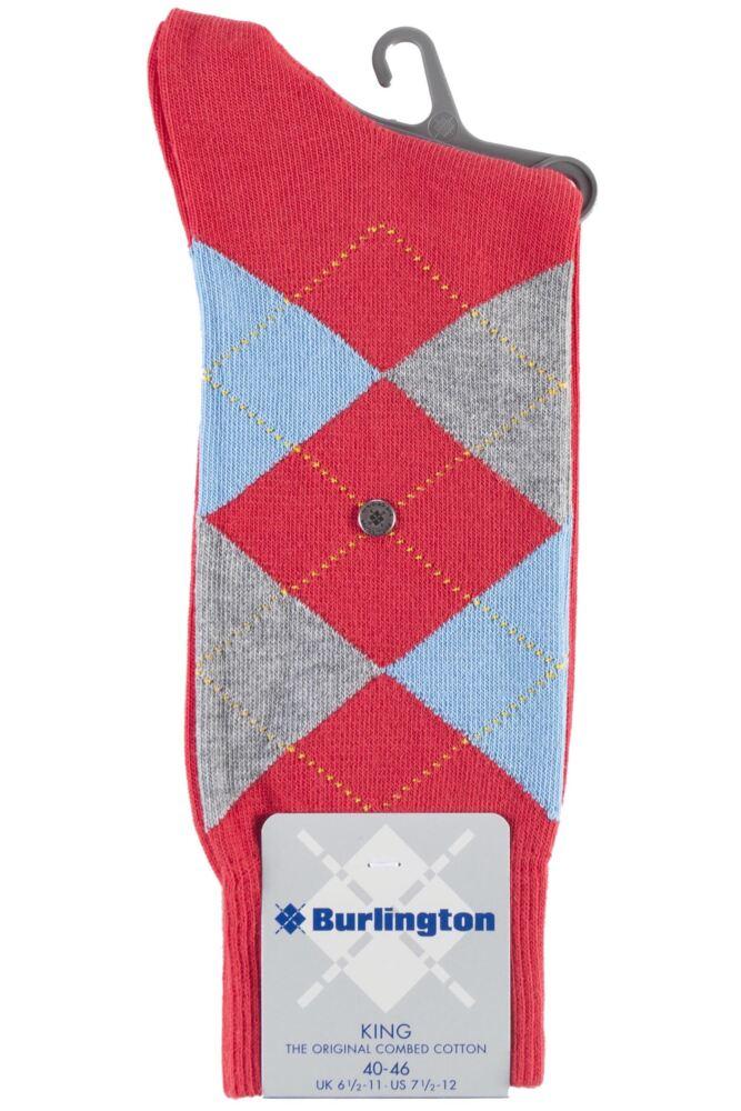 sockshop BurlingtonMens Cotton King Argyle Socks