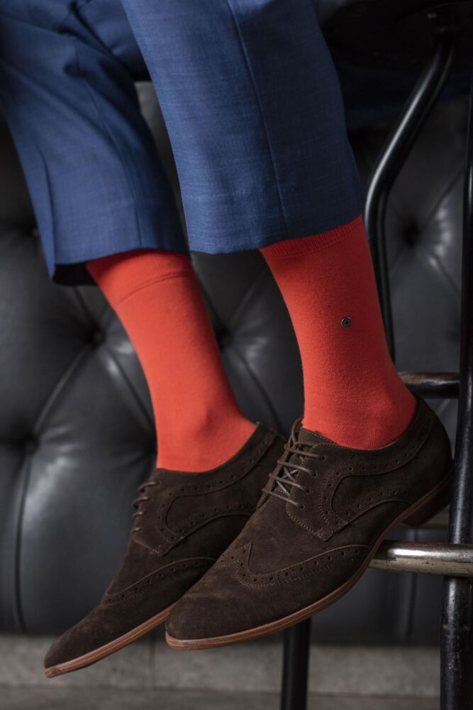 Sockshop BurlingtonMens Cotton Lord Plain Socks