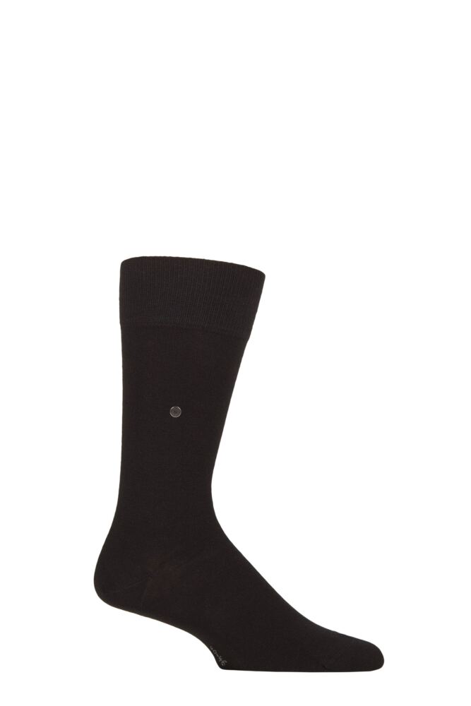 Sockshop BurlingtonMens Cotton Lord Plain Socks