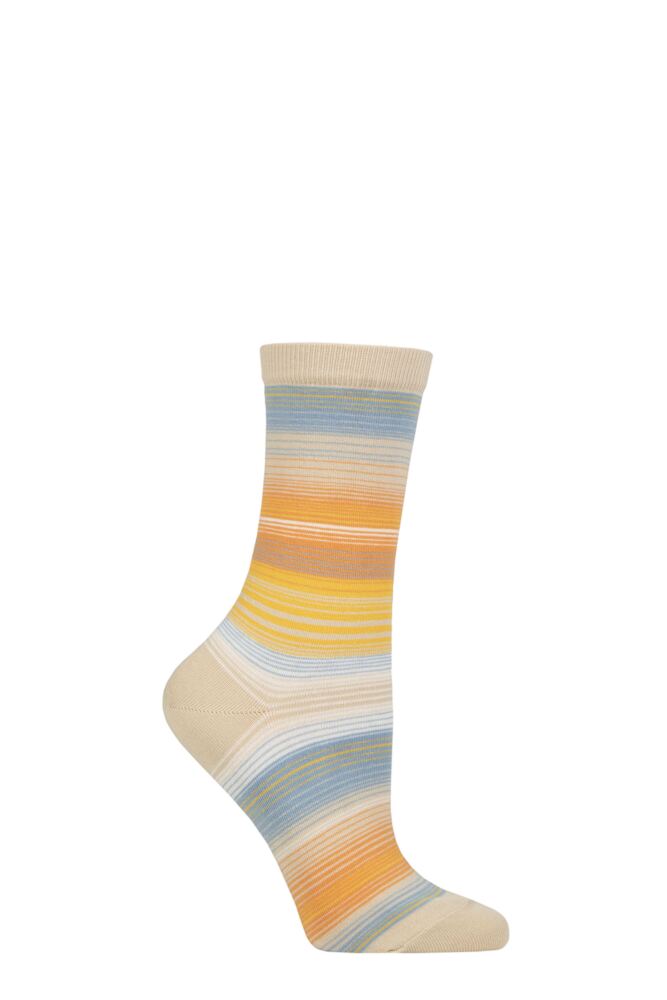 Sockshop BurlingtonWomens Cotton Stripe Socks