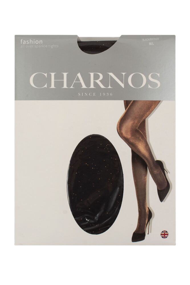 sockshop CharnosWomens All Over Sparkle Tights