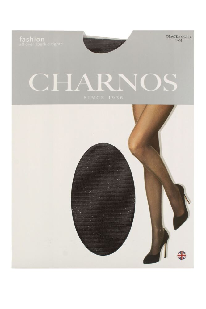 sockshop CharnosWomens All Over Sparkle Tights