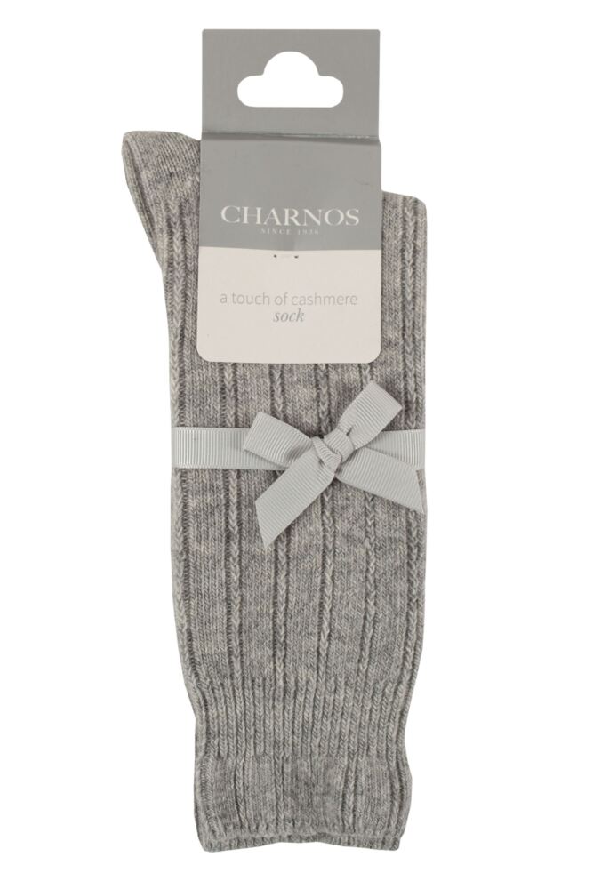 sockshop CharnosWomens Cashmere Slouchy Top Socks