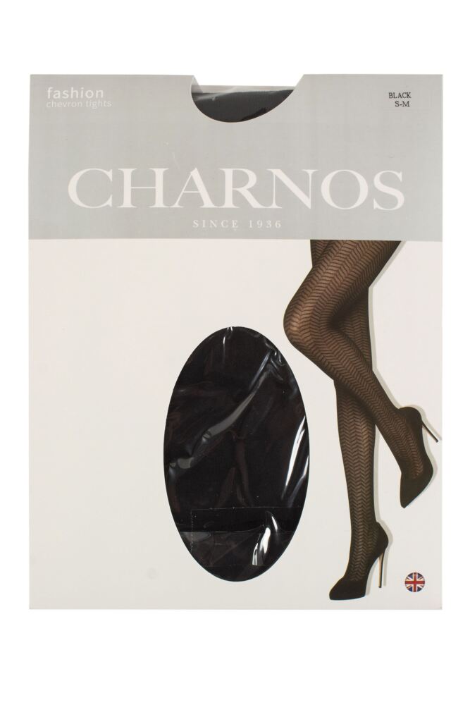 sockshop CharnosWomens Chevron Tights