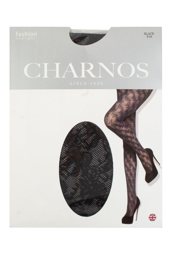 sockshop CharnosWomens Floral Tights