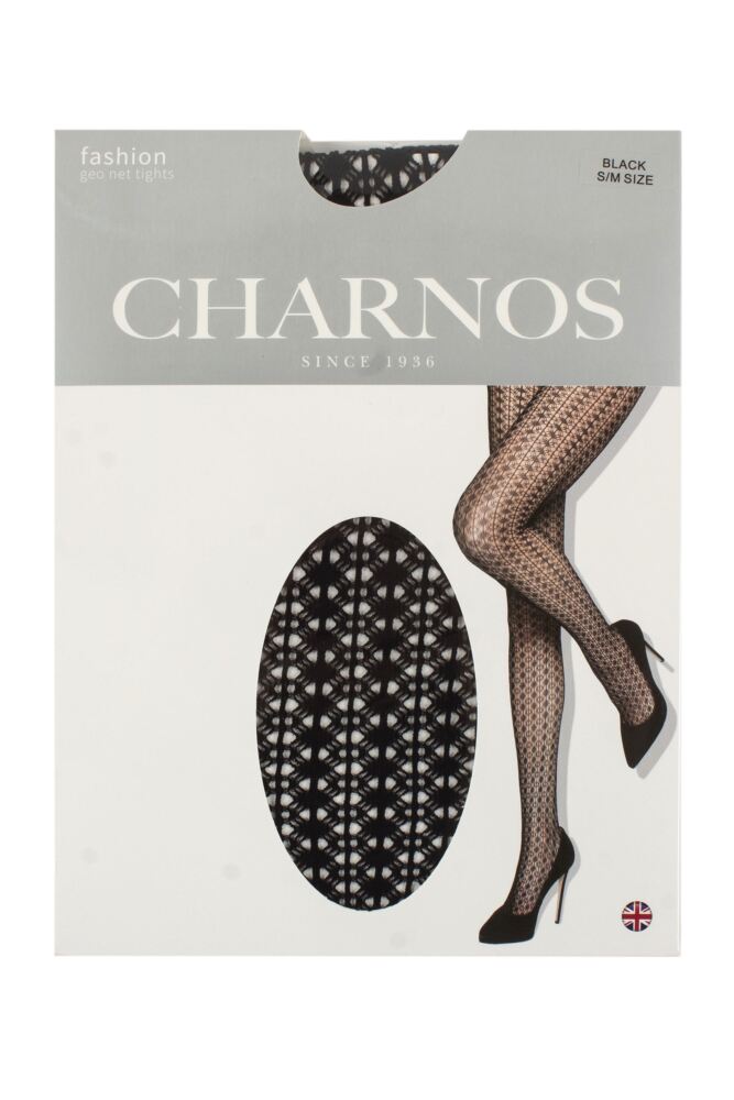 sockshop CharnosWomens Geo Net Tights