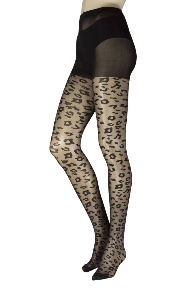 Sockshop CharnosWomens Leopard Print Tights